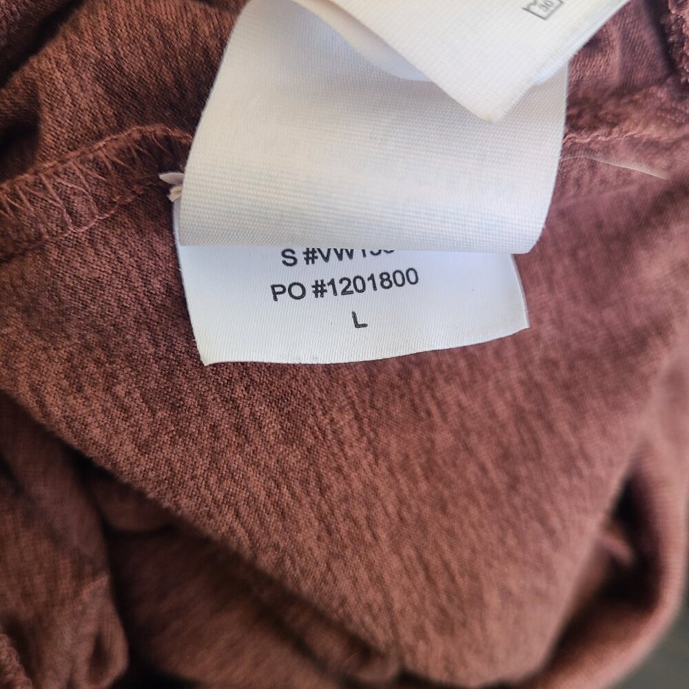 Vuori Women’s Daydream Crew Performance Long Sleeve Top Brown Size L - Picture 6 of 6